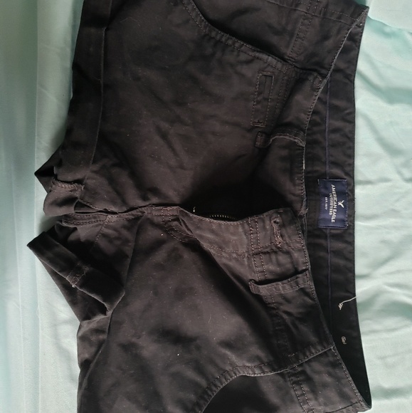 American Eagle Black Shorts - Picture 1 of 2